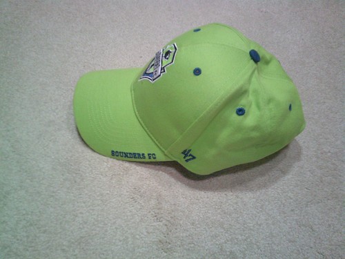 Seattle Sounders Strapback Hat Cap Green '47 - Picture 3 of 11