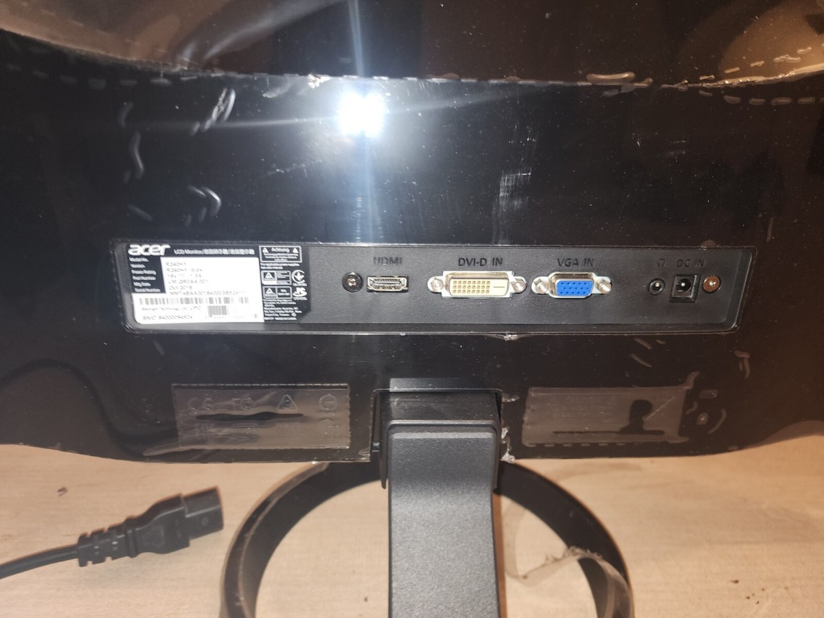 Acer R240HY Bidx 23.8 inch Widescreen LED Monitor | eBay