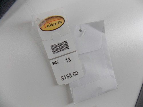 NWT Talbots Blazer Size 18 Wool Blend Stretch Fabric Italy Lined MSRP $188 - Picture 8 of 10
