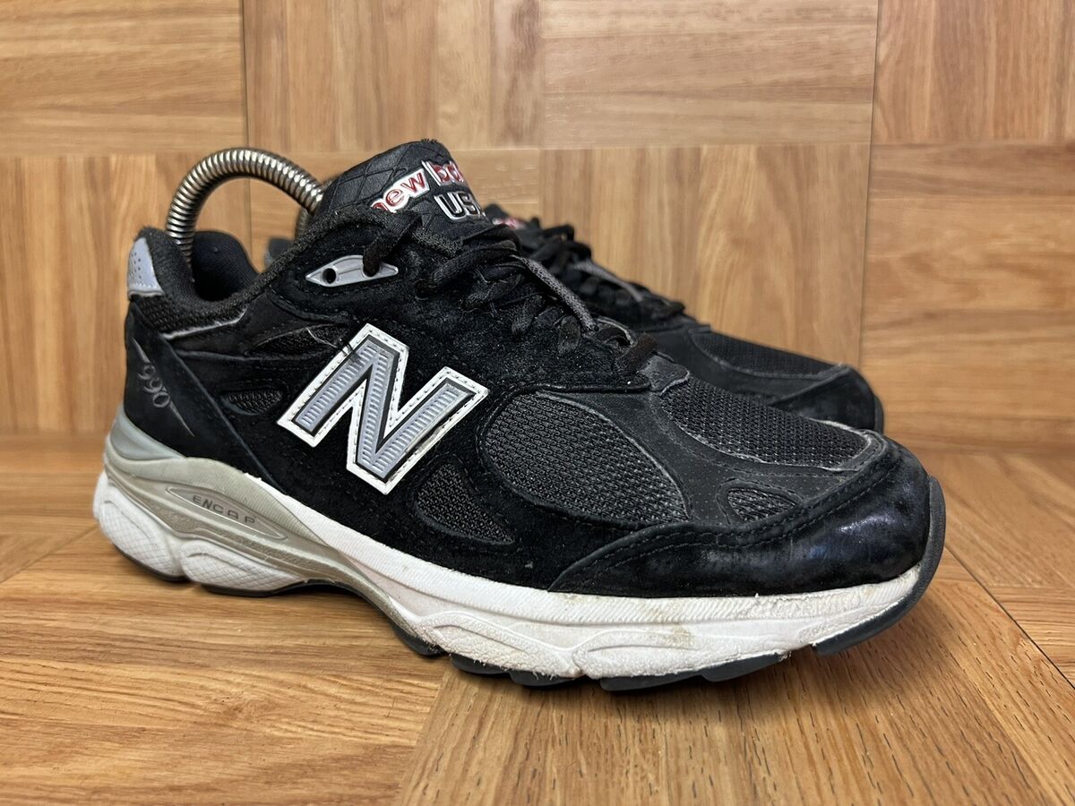 RARE🔥 New Balance 990 V3 Black Silver W990BK3 Made In USA RARE🔥 New Balance 990 V3 Black Silver W990BK3 Made In USA