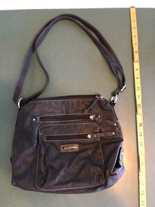rosetti leather purse