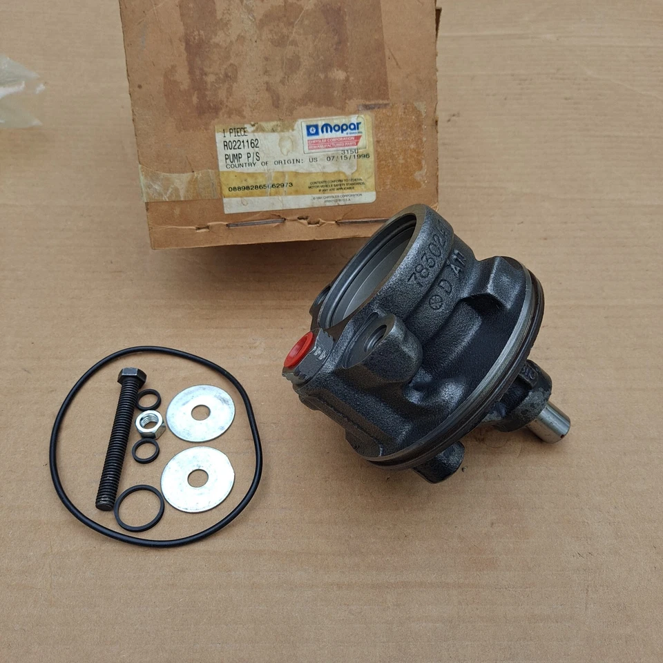 1980-1988 Dodge Truck Ramcharger Van 3.7L 5.2L MoPar Rebuilt POWER STEERING PUMP - Image 4 of 4