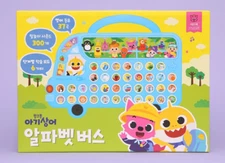 Pinkfong Learning Alphabet English Version Bus Play Toy Baby&Kids Free Shipping