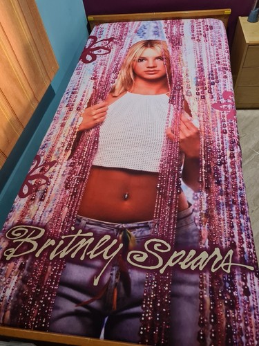 Britney Spears Duvet Cover US Twin, Merch, Rare # CD Vinyl tShirt Photo Poster - Picture 9 of 9
