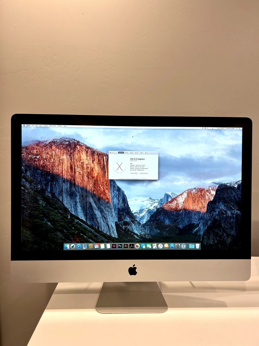 Imac 27 Late 2009 for sale - eBay