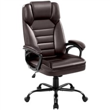 PU Leather Executive Office Chair Ergonomic D...