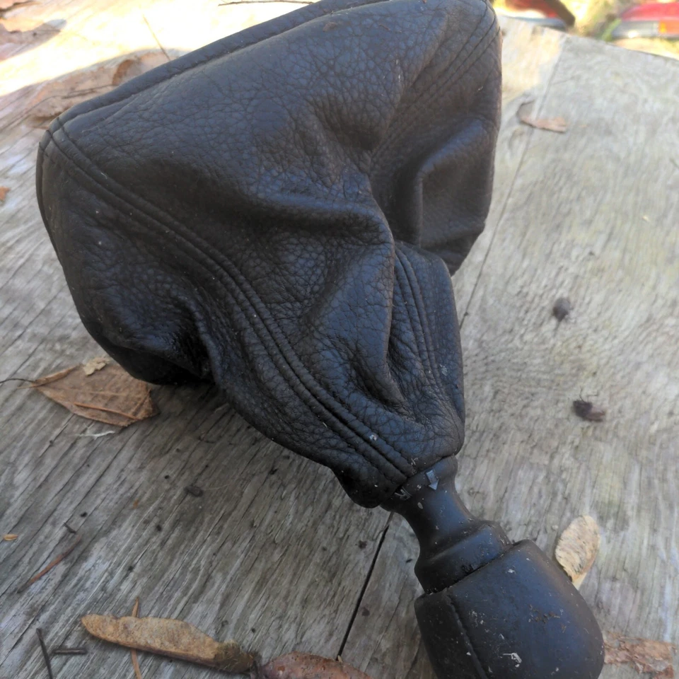 Saab 9-3 93 900 OEM ручная 5-ступенчатая коробка передач переключатель передач и кожа 1995 #2 - Изображение 3 из 4