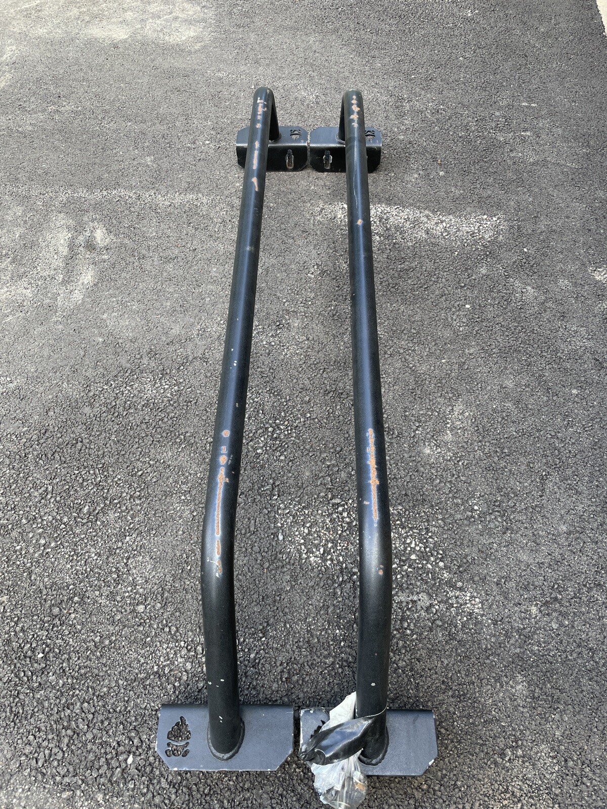 PICKUP TRUCK BLACK STEEL BED RACK CROSSBAR eBay