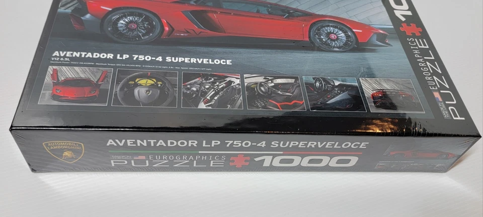 Rompecabezas Eurographics Lamborghini Aventador LP 750-4 Superveloce 1000 piezas Foto 2 de 4