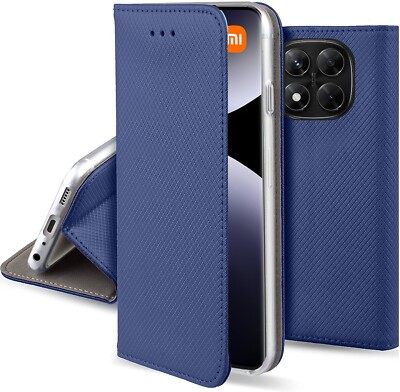 SMART MAGNET Handy Tasche Hülle Flip Case Etui Für Xiaomi Redmi Note 14 Pro 4G