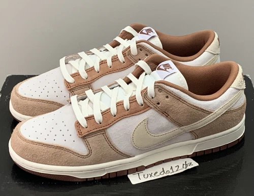 DS Nike Dunk Low Retro PRM sz10.5 Sail/Medium Curry Fossil DD1390 100