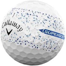 24 MINT Callaway Supersoft Splatter Blue AAAAA Used Golf Balls