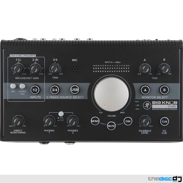mackie big knob studio 3x2