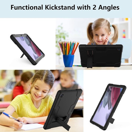 For Samsung Galaxy Tab A8 10.5 A9 Plus Case 3in1 Kickstand Slim Soft Cover - Picture 2 of 25