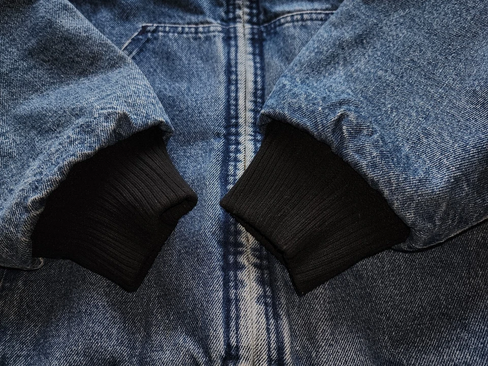 CHAQUETA CON CAPUCHA VAQUERA FORRADA DE LANA POLAR KING DE COLECCIÓN PARA HOMBRE TALLA 2XL ALTA SE USA Foto 3 de 4