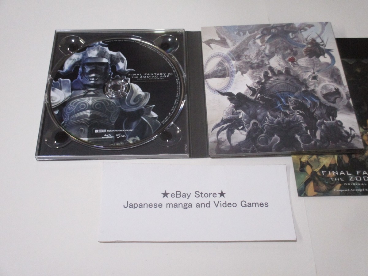 SOUNDTRACK Japanese CD FF / FINAL FANTASY XII THE ZODIAC AGE