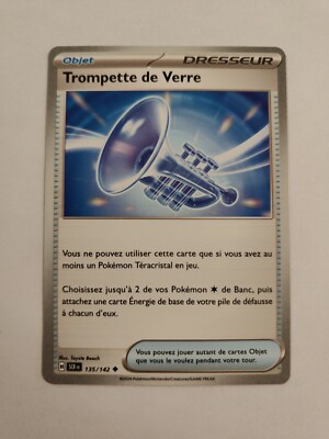 Pokemon Card - Glass Trumpet 135/142 - Star Crown EV07