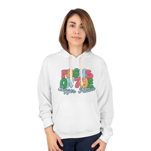 Focus on the Bigger Picture Unisex Pullover Hoodie - Picture 4 of 25