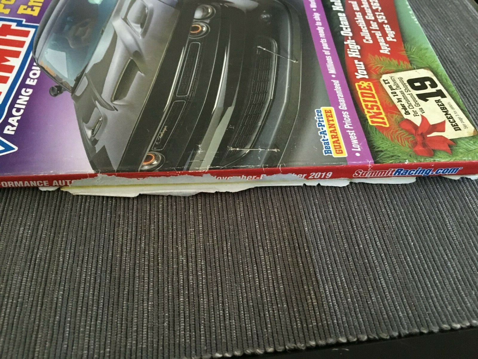 Summit Racing Equipment November December 2019 Catalog Santa Challenger