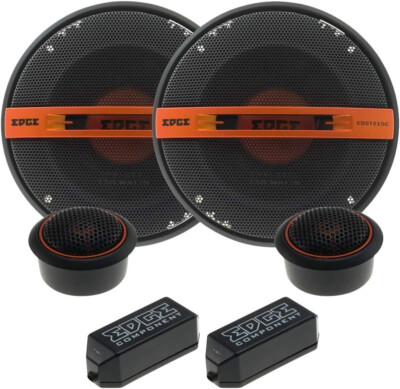 EDGE EDST215C-E6 5'' Auto Tür 240 W Spitze 2-Wege Komponenten-Lautsprecher Paar