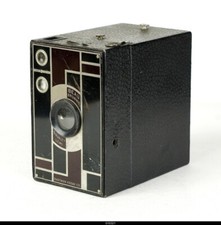 Eastman Kodak No.2A Beau Brownie Doublet Lens Box Film Camera Art Deco