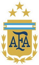 Argentina 3 Stars National Soccer Team Vinyl Decal Sticker Car Bumper Truck Mug