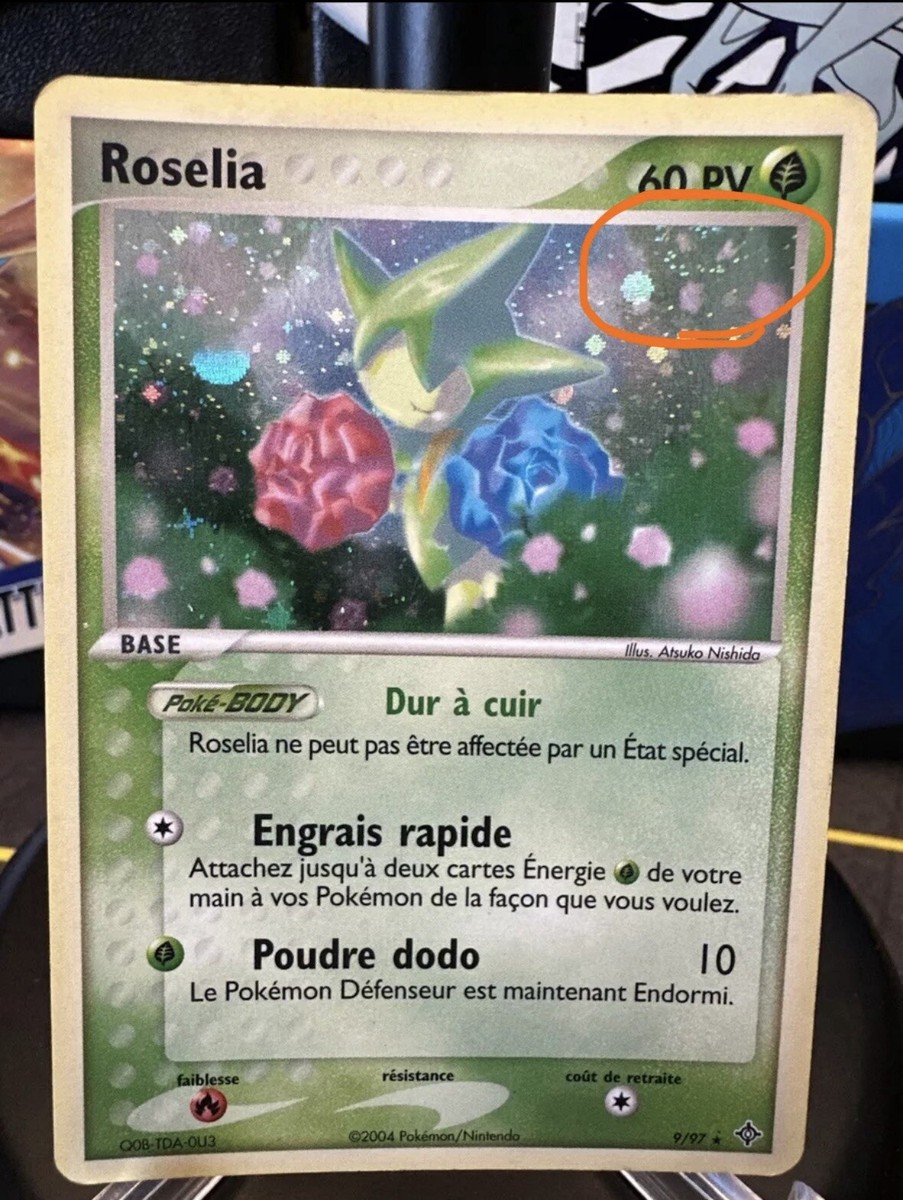 Roselia 9/97 LP SWIRL ex Dragon French US SELLER Holo Rare | eBay