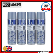 UPOL Power Can Etch Primer Dark Grey Spray Paint Aerosol Anti-Corrosive 500ml X4