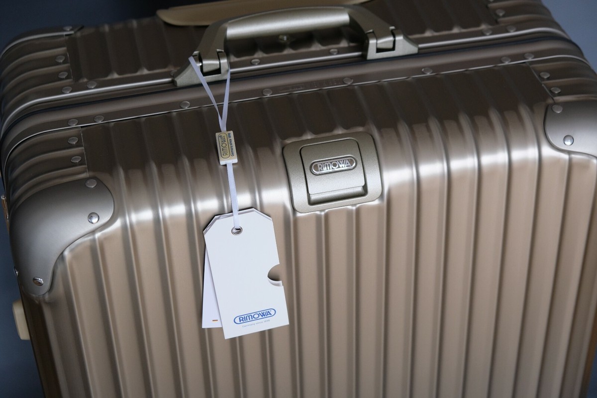 Rimowa Topas Titanium (pre-LVMH) 64-98 Liters full set NEU Rimowa Topas Titanium (pre-LVMH) 64-98 Liters full set NEU