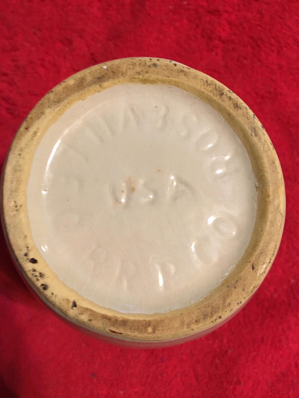 Vintage Roseville Pottery Made In USA Small Pitcher eBay