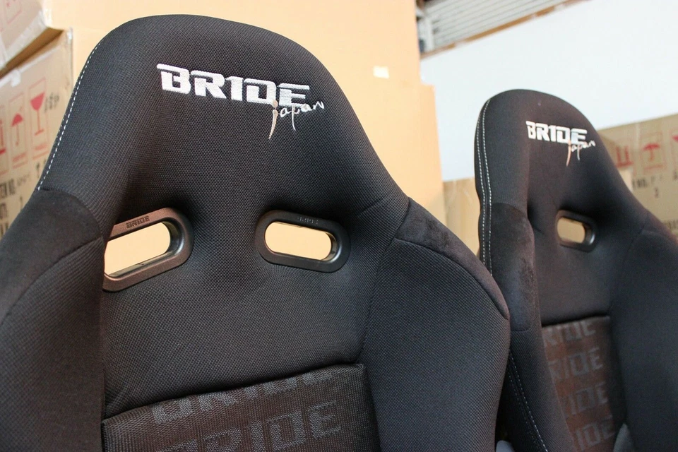 2x Bride Seat stradia lowmax, Black Fiberglass Bride Japan with international - Image 3 of 4