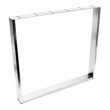 TTTelaio di tavolo in acciaio inox 80x73cm Base del tavolo Base a slitta