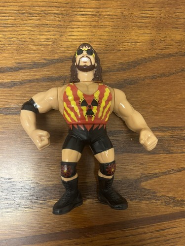 Vintage WWF Green Card Adam Bomb Hasbro Wrestling ...