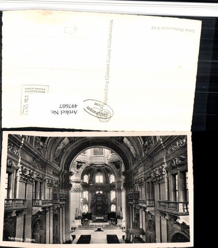 497607,Salzburg Dom Kirche Innenansicht