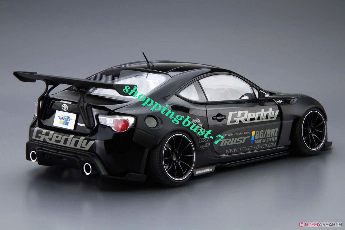 Aoshima 61879 Toyota 86 GREDDY & ROCKET BUNNY VOLK RACING plastic