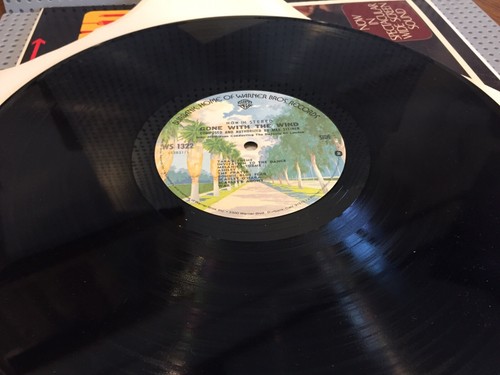 Gone With The Wind Original Picture Score Vinyl Record LP~WS1322~1961 WB - Picture 5 of 11