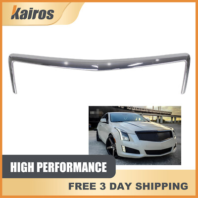 Front Grille Surround Upper Chrome Trim For 2013-2014 Cadillac ATS GM1210121