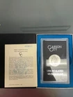 1883 CC Morgan Dollar Uncirculated Minted Carson City Govt Certified Special Box