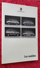 PORSCHE FRANCE Models 'Les Modeles' Brochure 2003 Paperback 52pp Mint