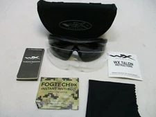 NEW WILEY-X TALON MILITARY SUNGLASS KIT EYE PRO SHATERPROOF CLEAR & DARK KIT