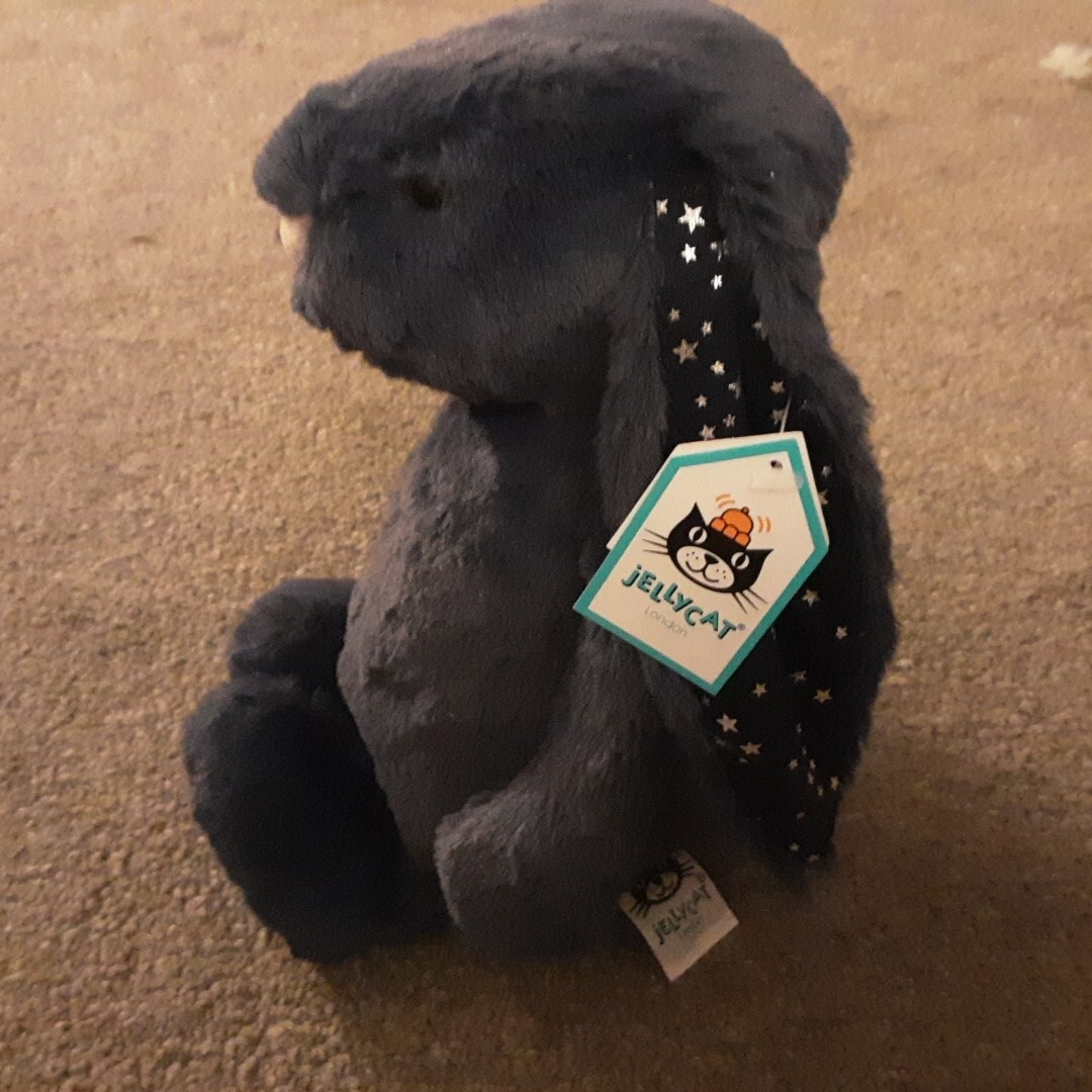 Jellycat Bashful Stardust Bunny Medium - RARE - BNWT | eBay UK