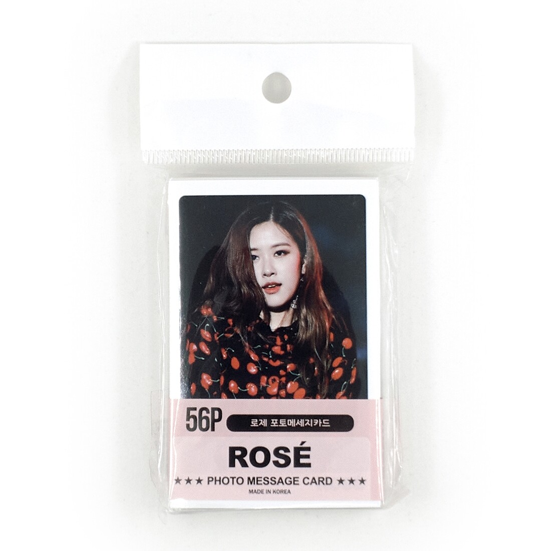 BLACKPINK メッセージカード Blackpink Photocard Black Pink Rose Photo Message Cards Set 56pcs