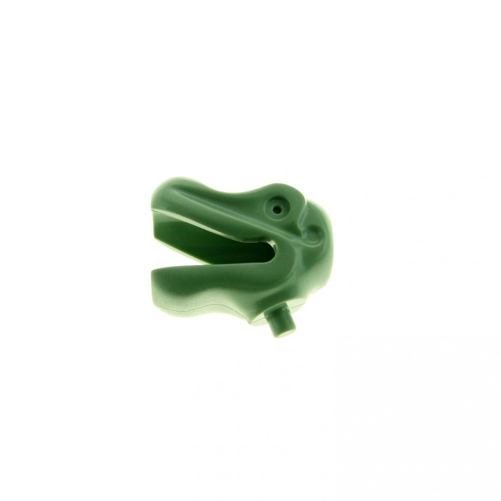 1x Lego Animal Dinosaur Head Sand Green Dino Saurus 6719 5950 40384 x158