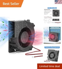 12V DC Blower Fan 120X32Mm (4.72") Brushless Exhaust High Airflow 3000RPM - 2-Pi