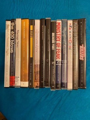 CRITERION SPECIAL 15 MOVIES (READ BELOW)
