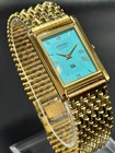 Vintage Seiko Slim Men's Quartz Wrist Watch -Golden Roman Dial -Golden Plated