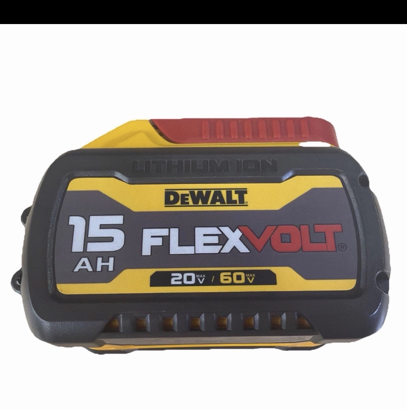 DEWALT FLEXVOLT 20V/60V MAX Lithium-Ion 15Ah Battery Yellow 