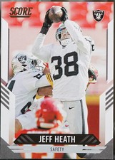 2021 Score #229 Jeff Heath Football EX