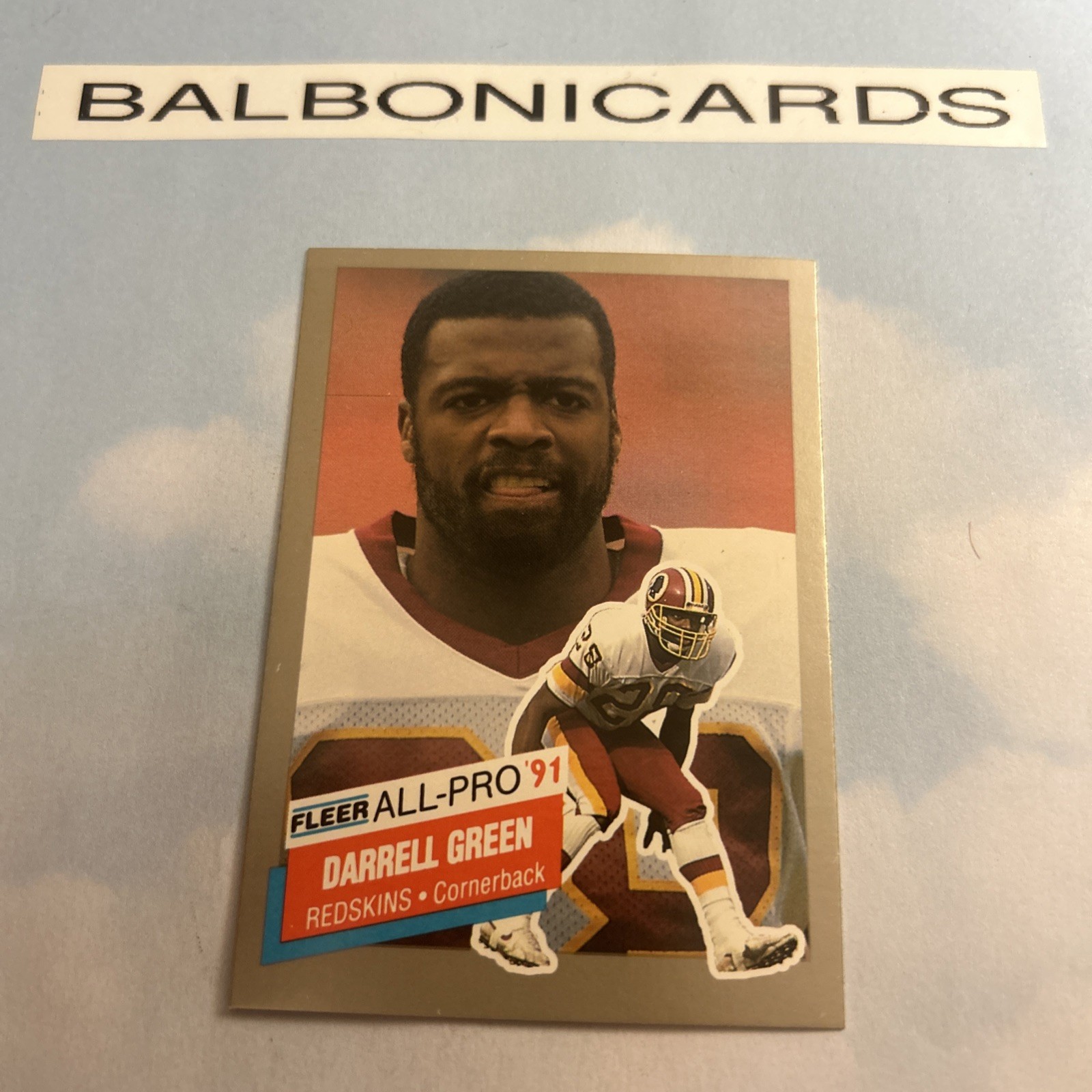 1991 Fleer - ALL-PRO Darrell Green #16 Insert NM+ Free Shipping!