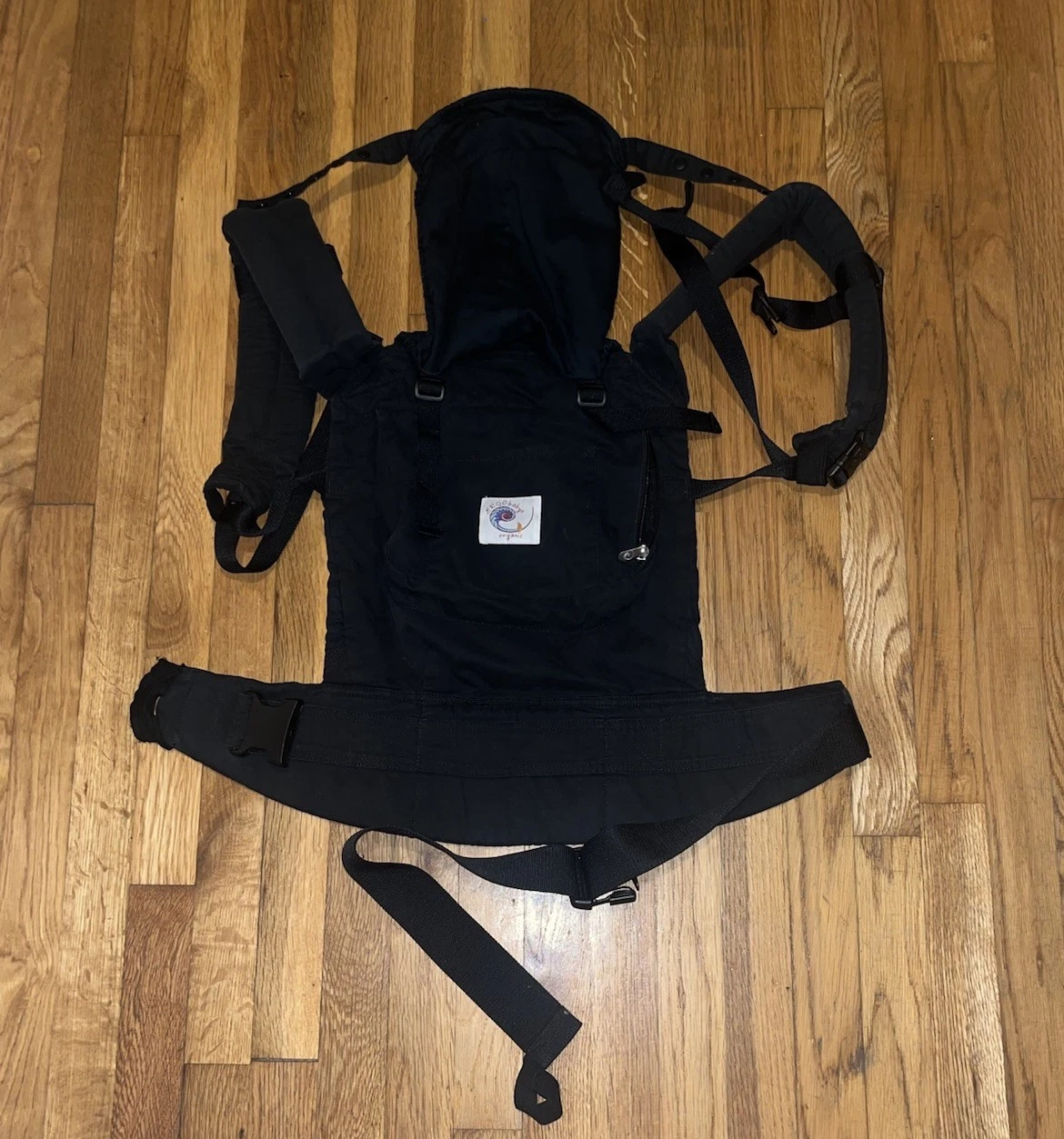 Ergobaby Organic Black Baby Carrier